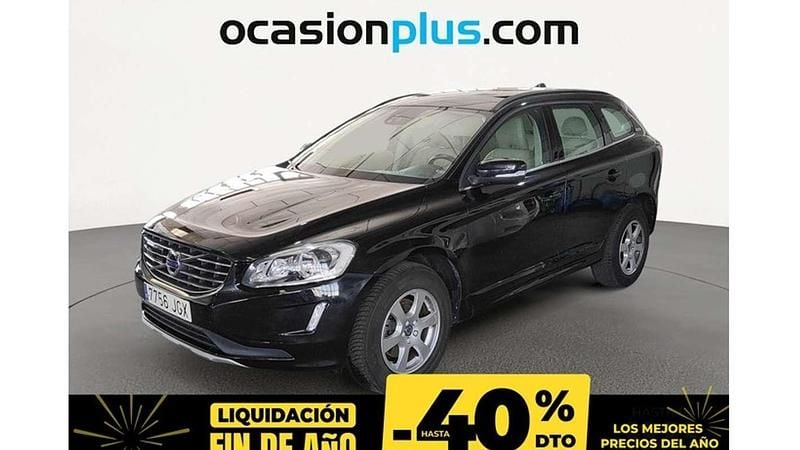 Negro Usado 2015 Volvo XC60 Momentum SUV | 18.450 € (Precio justo) - Imagen 1/4