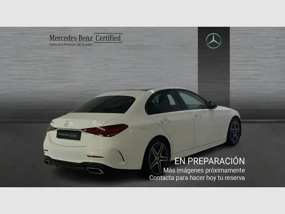 Usado Mercedes C220 200 CV (147 kW) 2022 Blanco Berlina