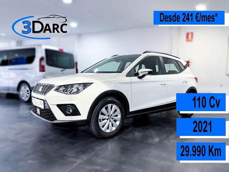 Blanco Usado 2021 Seat Arona Ecomotive SUV | 13.455 € (Super precio) - Imagen 1/4