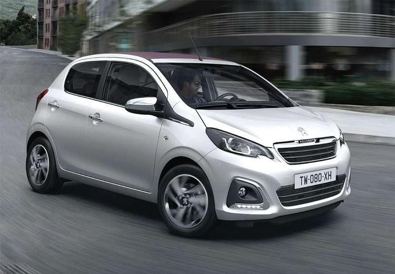 Gris Usado 2017 Peugeot 108 Active Utilitario | 8299 € (Buen precio) - Imagen 1/4