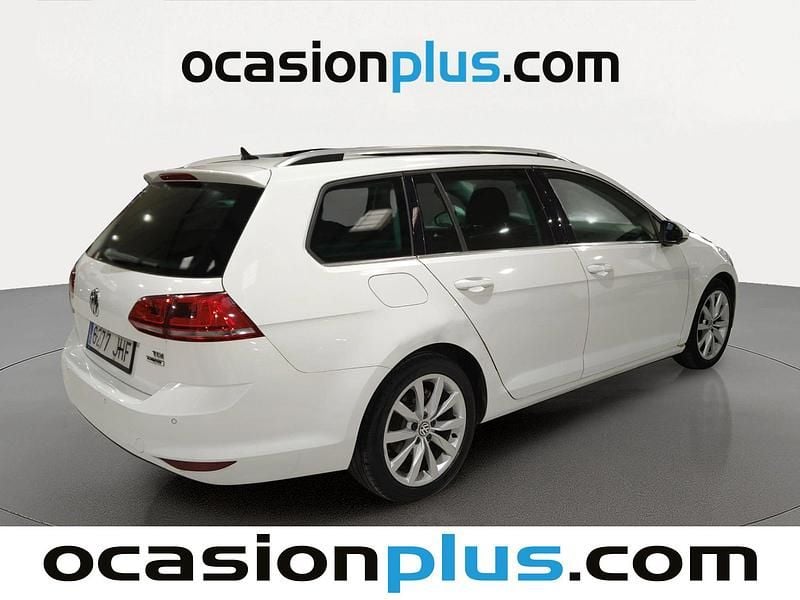 Usado VW Golf Sportsvan Sportline 110 CV (80 kW) 2015 Blanco Monovolumen