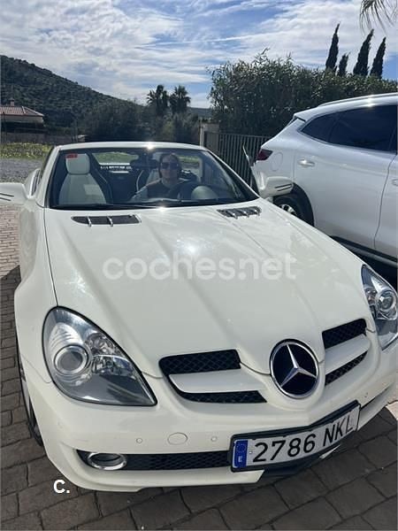 Usado Mercedes SLK200 2LOOK Edition 184 CV (135 kW) 2010 Blanco Descapotable