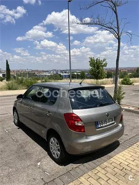 Usado Skoda Fabia 70 CV (51 kW) 2007 Beige Berlina
