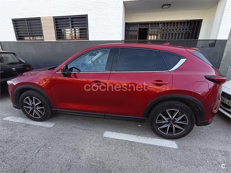 Granate Usado 2018 Mazda CX-5 SUV | 18.600 € (Precio justo) - Imagen 1/4