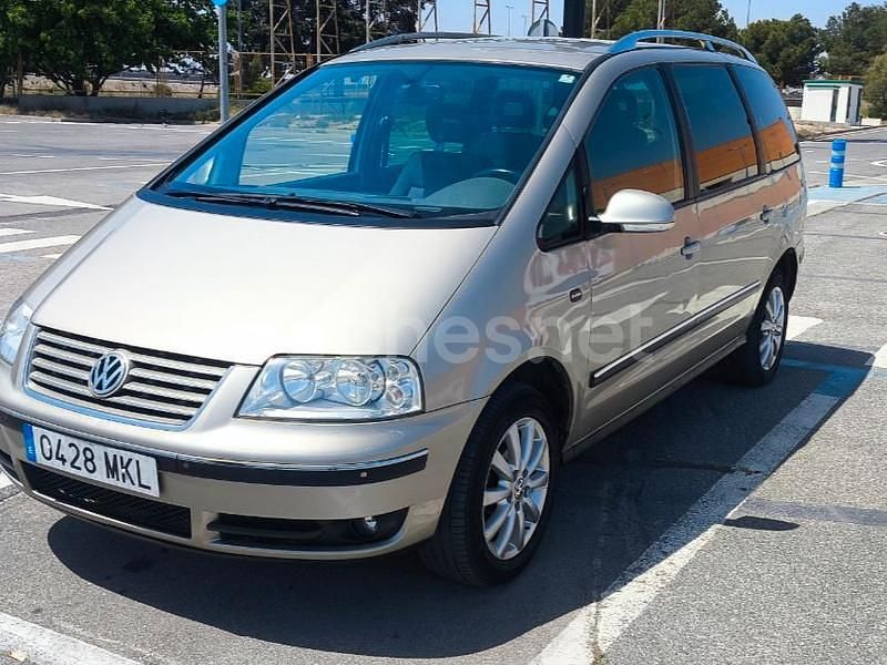 Beige Usado 2007 VW Sharan Advance Monovolumen | 6000 € - Imagen 1/4