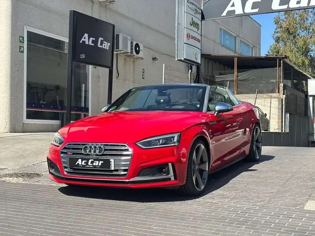 Usado Audi S5 Cabriolet 354 CV (260 kW) 2017 Rojo Descapotable