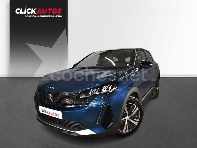 Azul Usado 2023 Peugeot 3008 Allure SUV | 18.550 € (Precio justo) - Imagen 1/4
