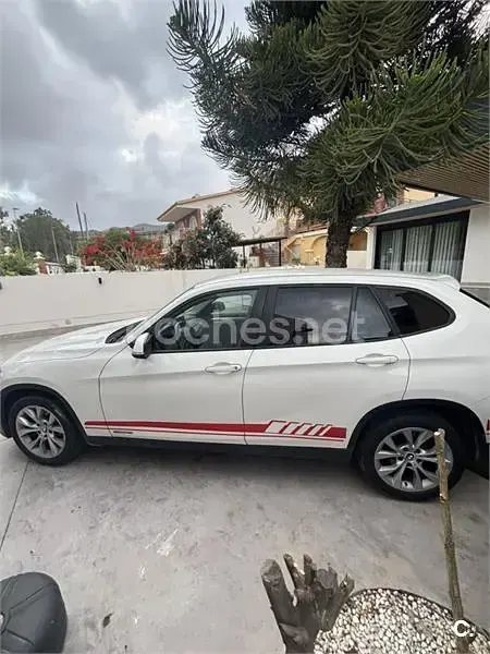 Usado BMW X1 150 CV (110 kW) 2013 Blanco SUV