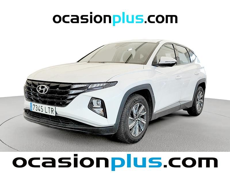 Blanco Usado 2021 Hyundai Tucson SUV | 18.228 € (Buen precio) - Imagen 1/4