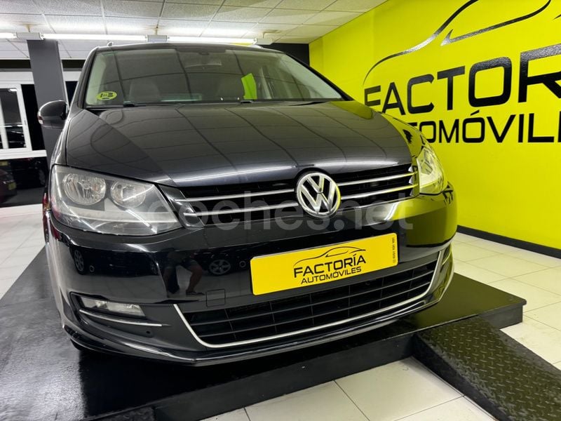 Usado VW Sharan Edition 140 CV (102 kW) 2010 Negro Monovolumen