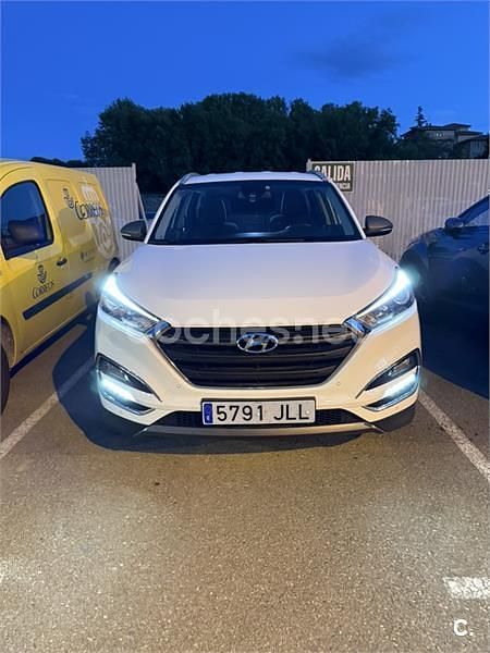 Blanco Usado 2016 Hyundai Tucson SUV | 14.300 € (Precio justo) - Imagen 1/4
