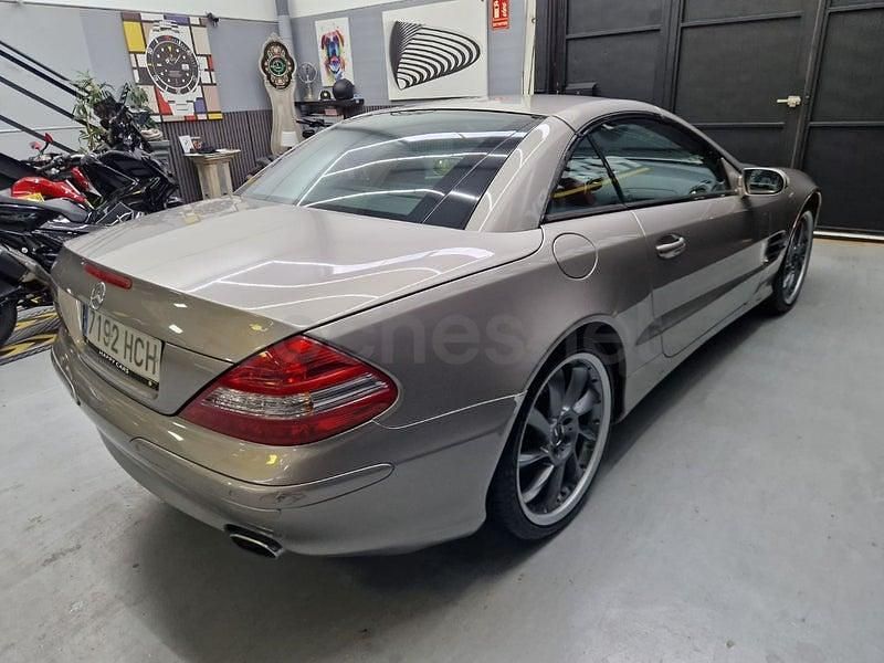 Usado Mercedes SL350 245 CV (180 kW) 2005 Beige Descapotable