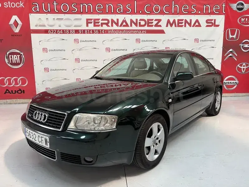 Usado Audi A6 220 CV (161 kW) 2003 Verde Berlina