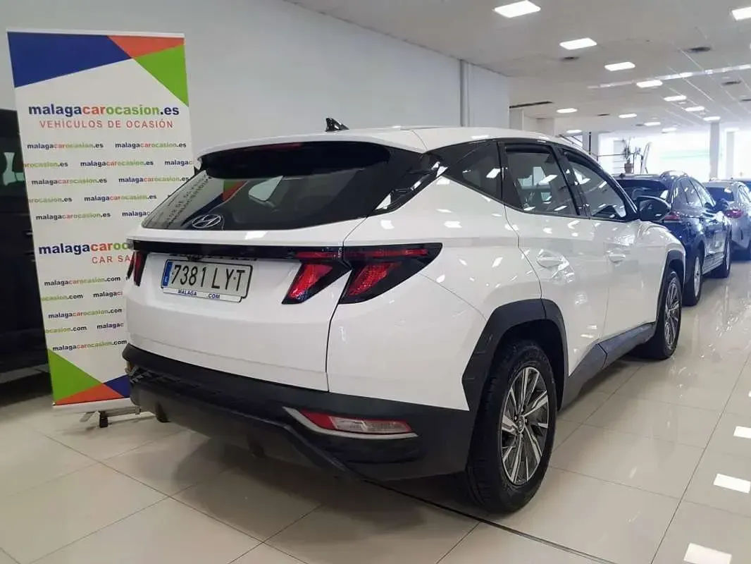 Usado Hyundai Tucson 150 CV (110 kW) 2022 Blanco SUV