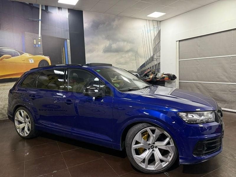 Usado Audi SQ7 435 CV (319 kW) 2017 Azul SUV