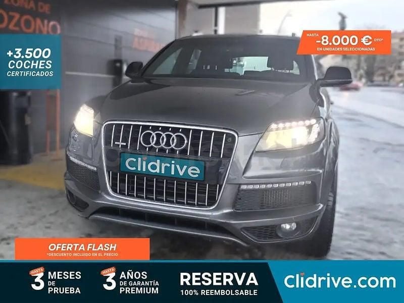 Usado Audi Q7 Ambiente 204 CV (150 kW) 2014 Gris / plata SUV