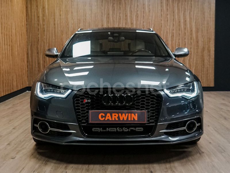 Usado Audi A6 Exclusive 420 CV (308 kW) 2013 Gris / plata Familiar