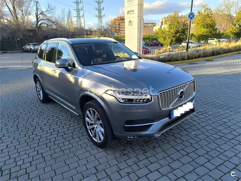 Usado Volvo XC90 Inscription 225 CV (165 kW) 2015 Gris / plata SUV