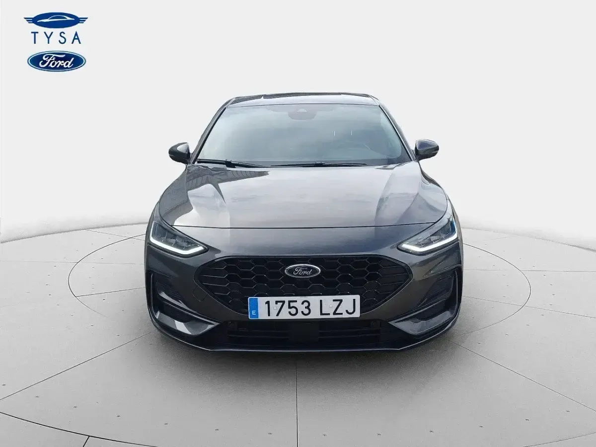 Usado Ford Focus ST-Line 125 CV (91 kW) 2022 Gris magnetic (metalizado) Berlina