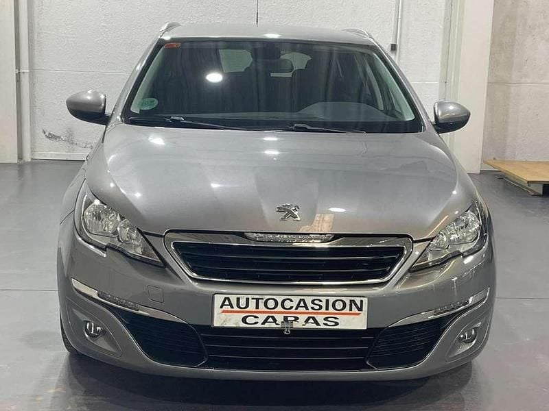 Usado Peugeot 308 SW Active 120 CV (88 kW) 2016 Gris Familiar