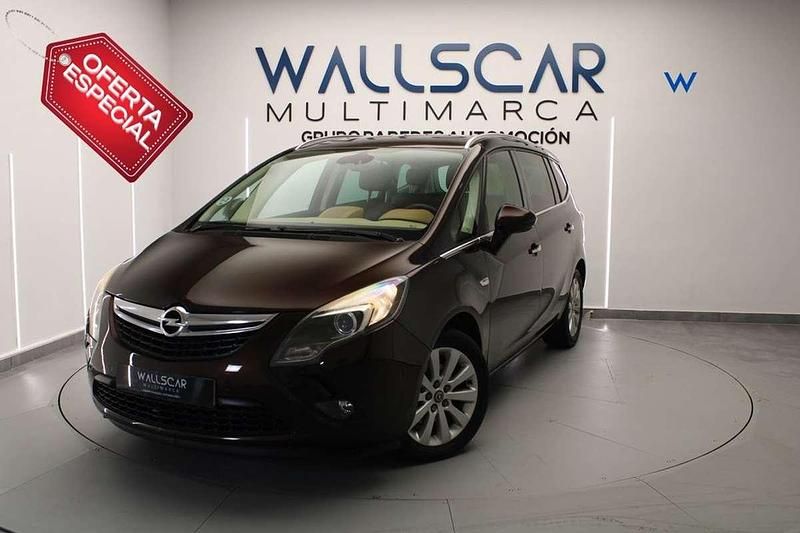 Marrón Usado 2013 Opel Zafira Tourer Excellence Monovolumen | 10.976 € (Un poco caro) - Imagen 1/4