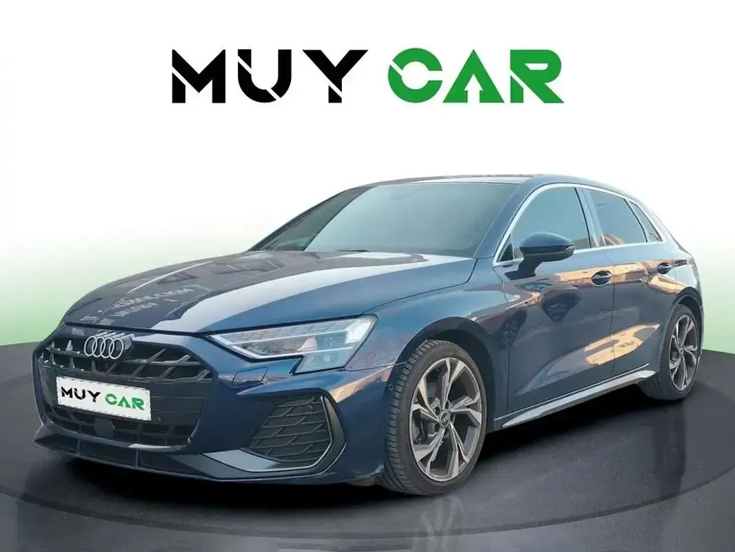 Usado Audi A3 Sportback S-Line 116 CV (85 kW) 2024 Azul Utilitario