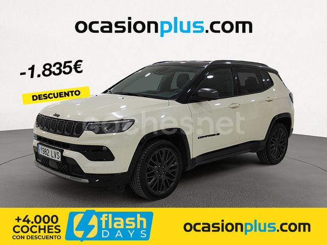 Blanco Usado 2021 Jeep Compass SUV | 19.190 € (Precio justo) - Imagen 1/4