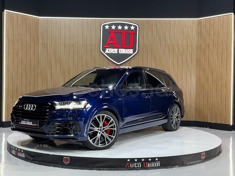 Usado Audi SQ7 Ambiente 435 HP (319 kW) 2018 Azul SUV