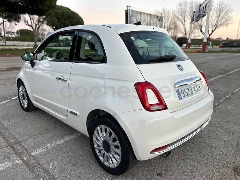 Usado Fiat 500 Lounge 85 CV (62 kW) 2019 Blanco Berlina