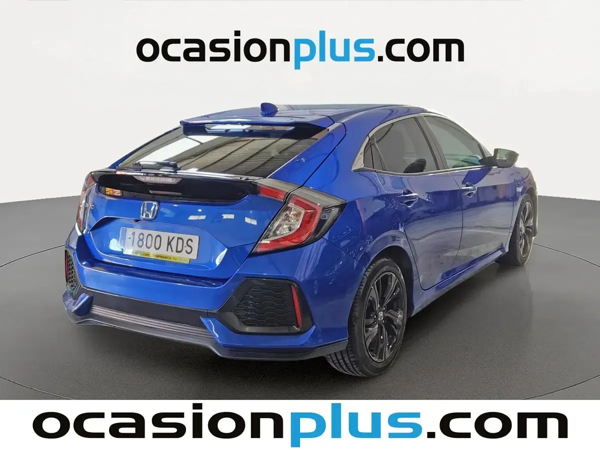 Usado Honda Civic Elegance 129 CV (94 kW) 2017 Azul Utilitario