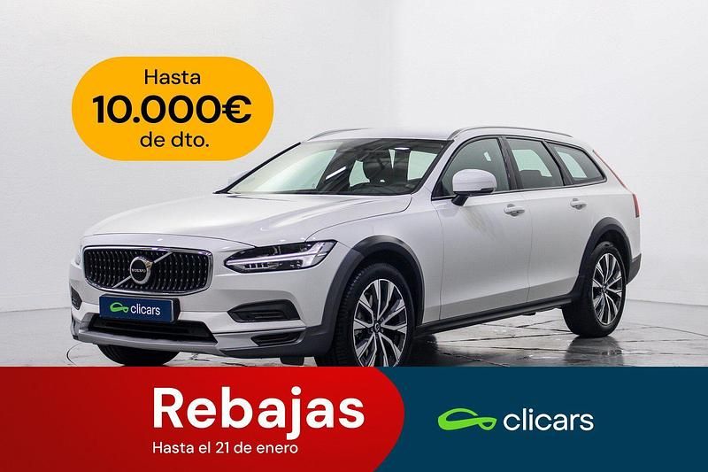 Blanco Usado 2021 Volvo V90 CC Pro Familiar | 33.990 € (Precio justo) - Imagen 1/4