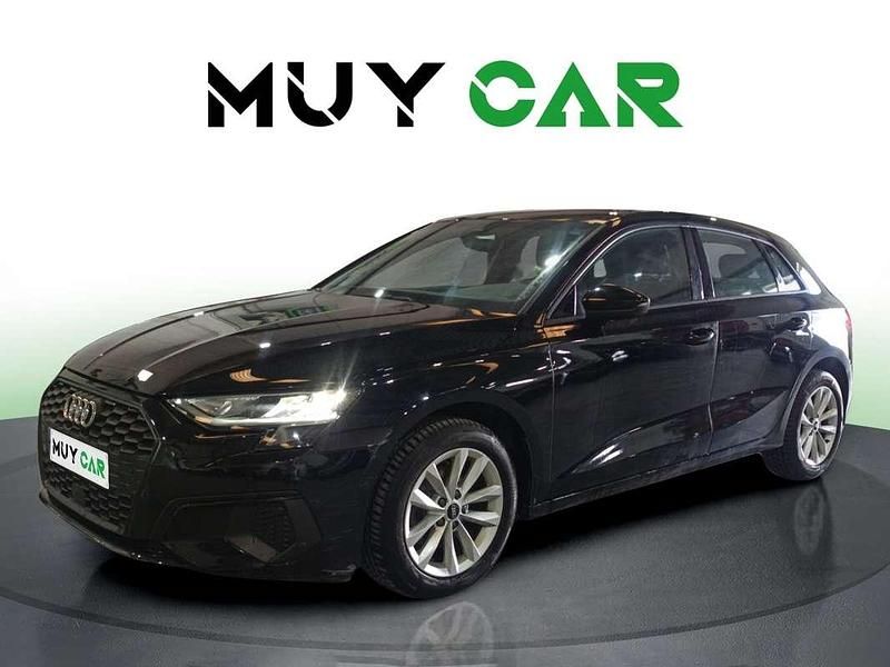 Usado Audi A3 Sportback 116 CV (85 kW) 2022 Negro Utilitario