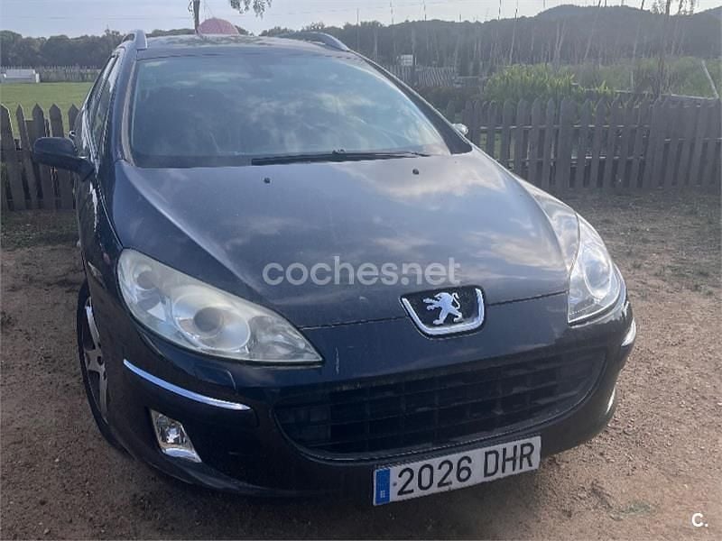 Usado Peugeot 407 110 CV (80 kW) 2005 Negro Berlina