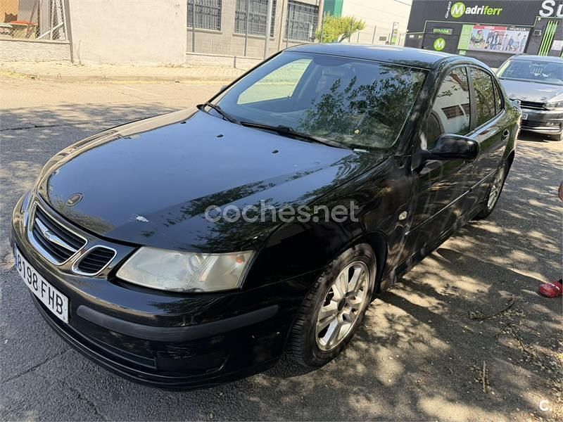 Usado Saab 9-3 Linear 150 CV (110 kW) 2006 Negro Berlina