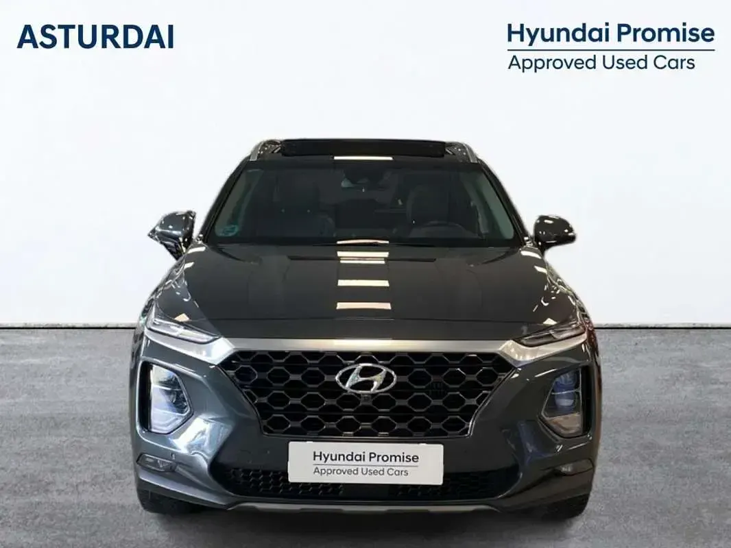 Usado Hyundai Santa Fe Style 200 CV (147 kW) 2020 Gris SUV