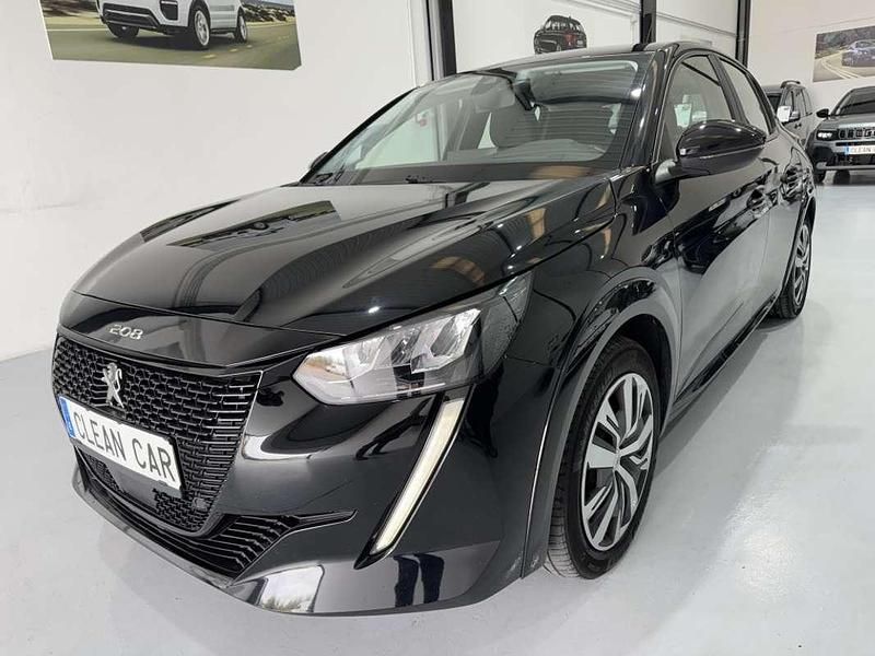 Usado Peugeot e-208 Active 100 kW (136 CV) 2021 Negro Utilitario