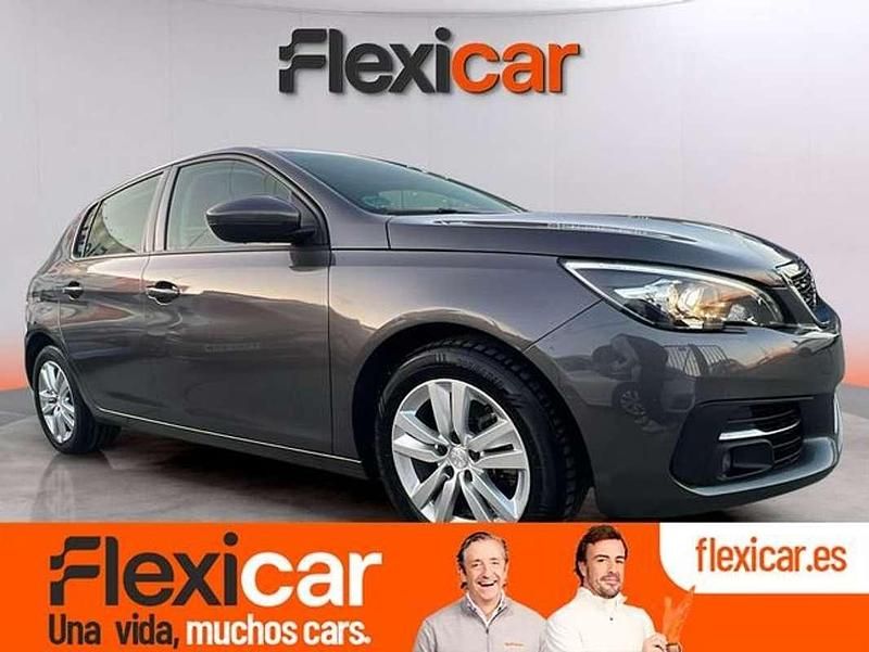 Gris Usado 2021 Peugeot 308 Allure Utilitario | 11.490 € (Precio justo) - Imagen 1/4