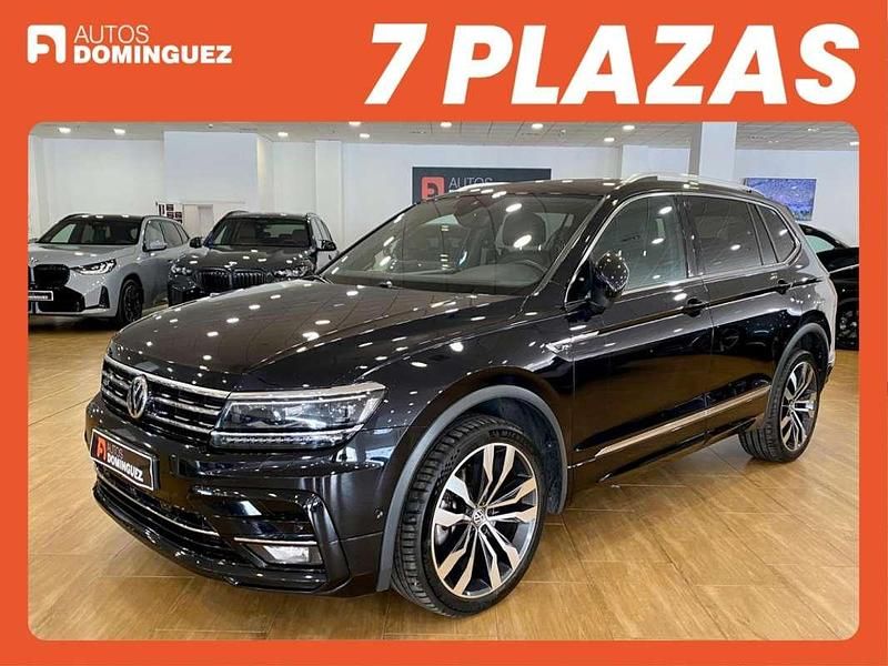 Negro Usado 2019 VW Tiguan Allspace Sportline SUV | 24.900 € (Precio justo) - Imagen 1/4