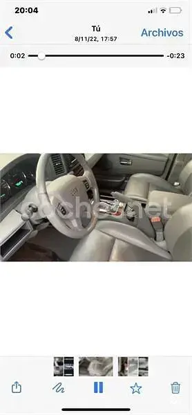Usado Jeep Grand Cherokee Limited 326 CV (239 kW) 2005 Gris / plata SUV
