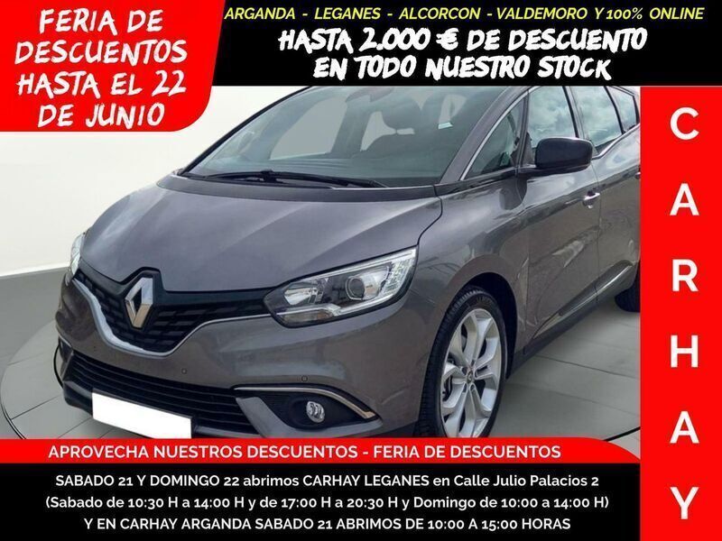 Gris Usado 2018 Renault Grand Scénic IV Business Monovolumen | 15.990 € - Imagen 1/4