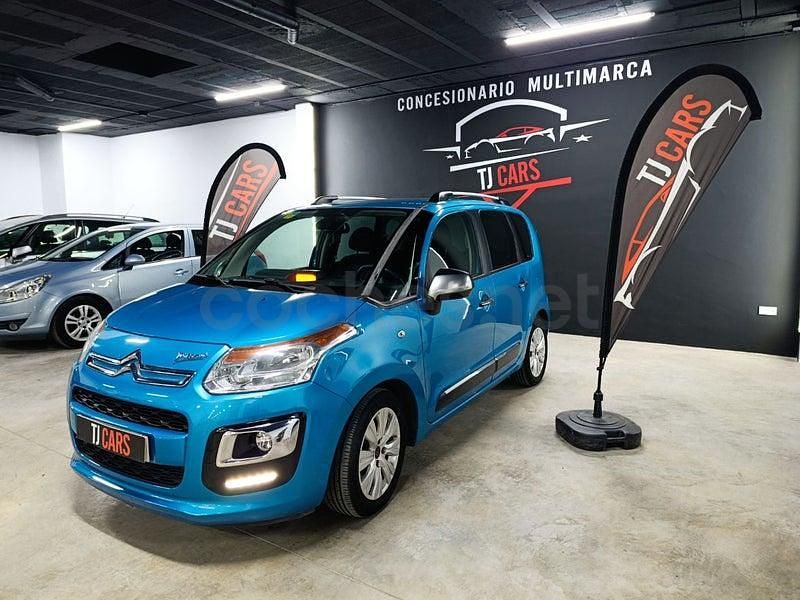 Usado Citroën C3 Picasso Exclusive 92 CV (67 kW) 2014 Azul Monovolumen