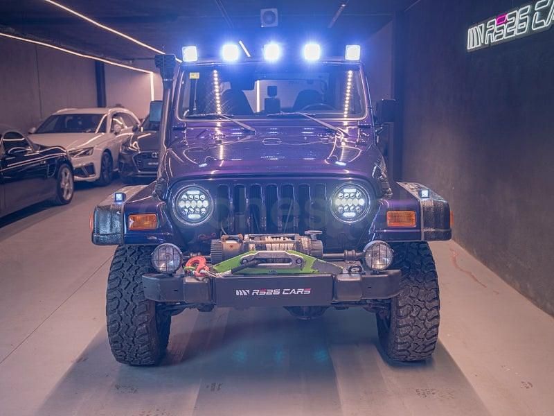 Usado Jeep Wrangler 118 CV (86 kW) 1999 Azul SUV