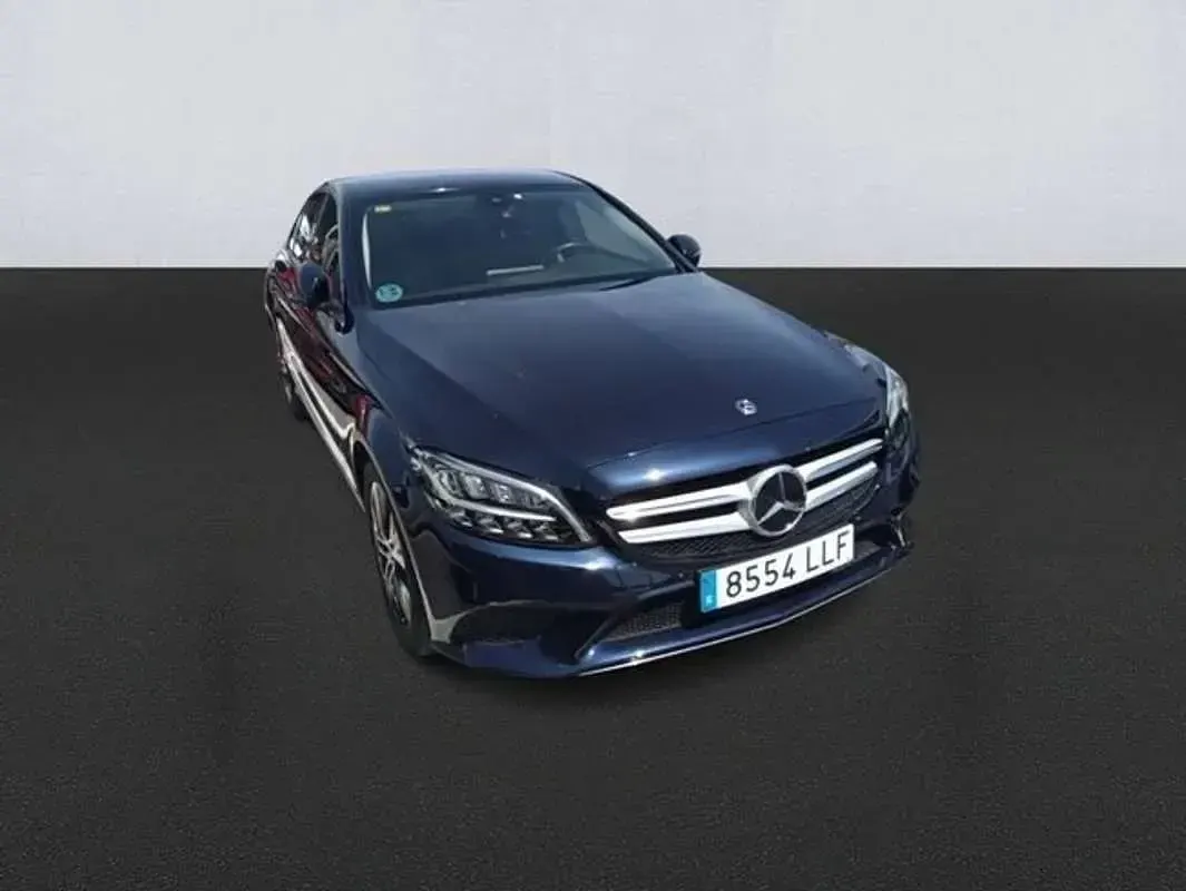 Usado Mercedes C200 160 CV (117 kW) 2020 Azul Berlina