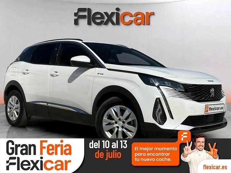 Blanco Usado 2021 Peugeot 3008 Style SUV | 18.990 € (Precio justo) - Imagen 1/4
