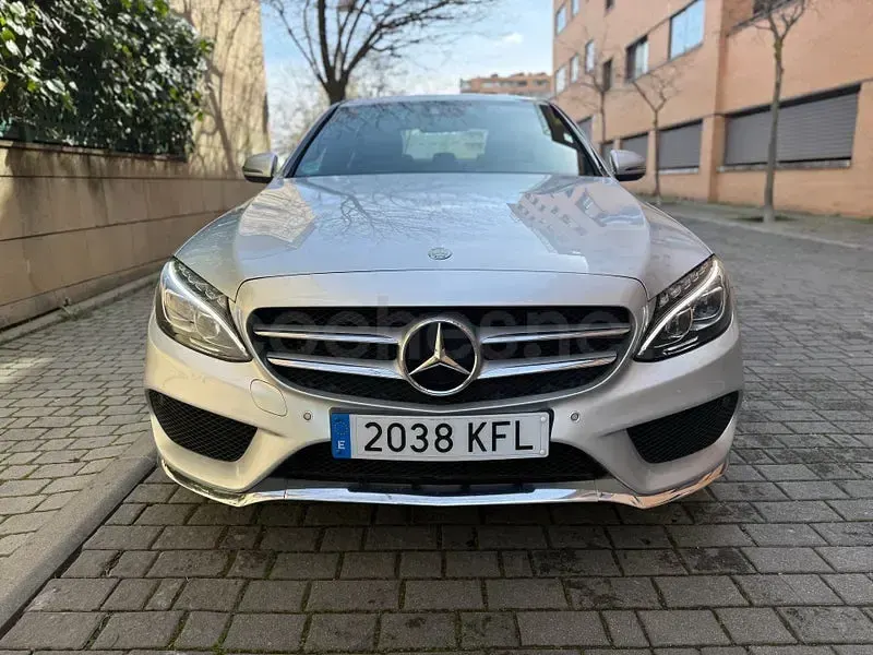 Usado Mercedes C220 170 CV (125 kW) 2017 Gris / plata Berlina