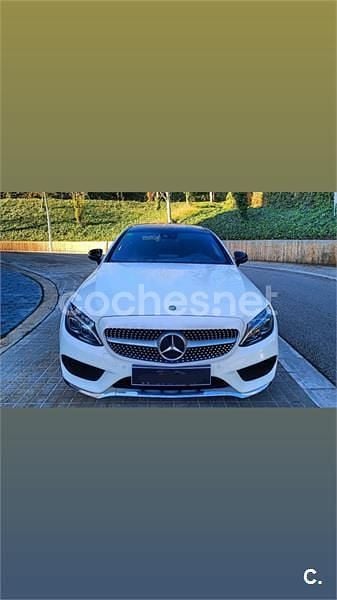 Blanco Usado 2017 Mercedes C220 AMG line Coupe | 23.200 € (Precio justo) - Imagen 1/4