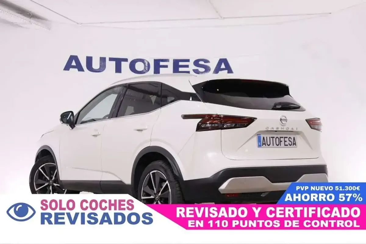Usado Nissan Qashqai Tekna 158 CV (116 kW) 2022 Blanco SUV