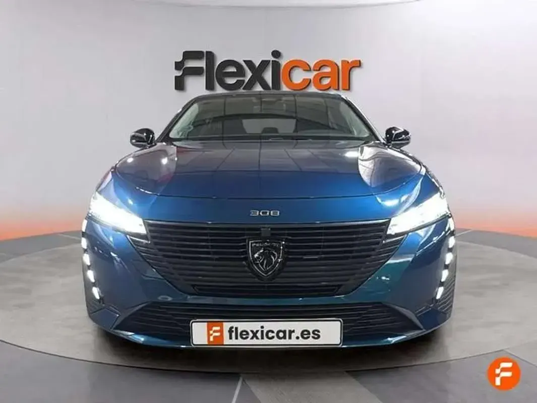 Usado Peugeot 308 Active 131 CV (96 kW) 2024 Azul Utilitario