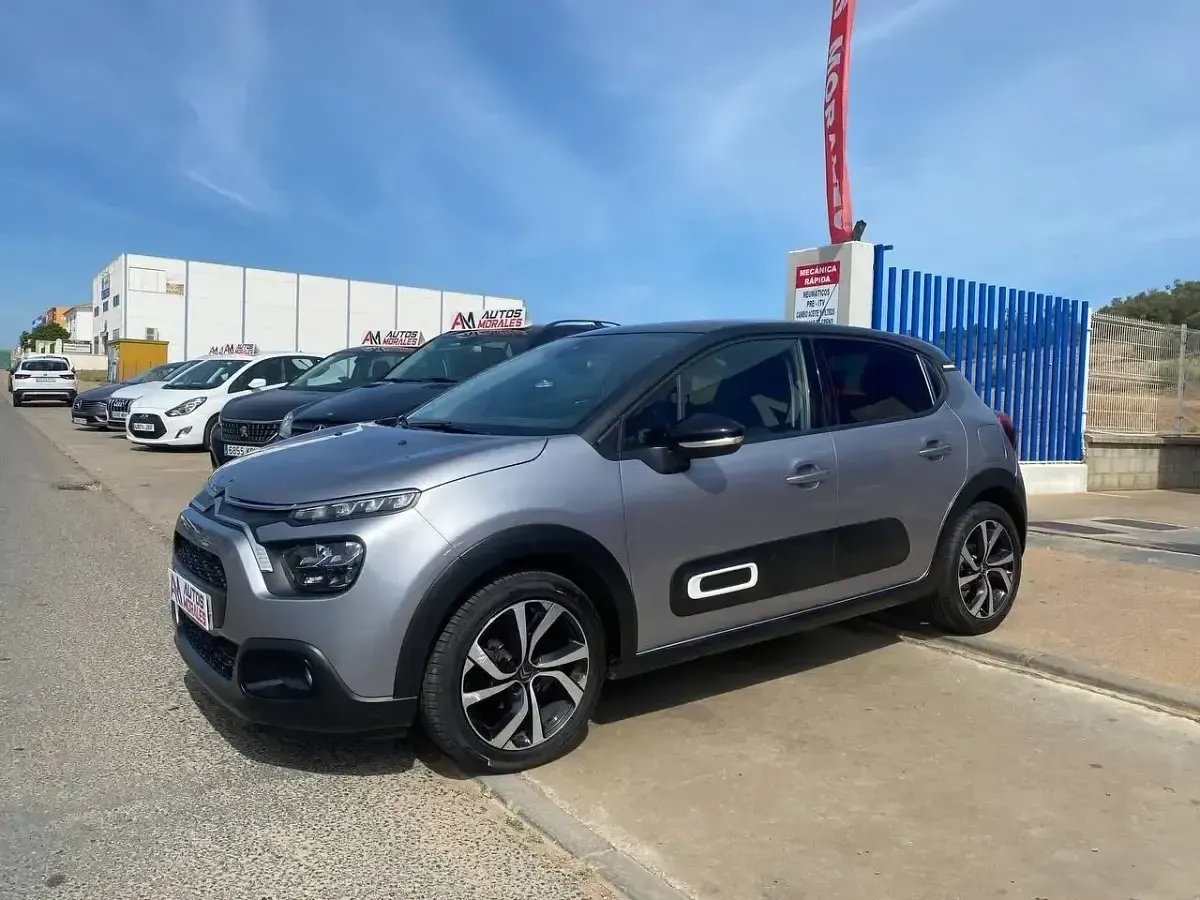 Usado Citroën C3 PureTech 110 CV (80 kW) 2021 Gris Utilitario
