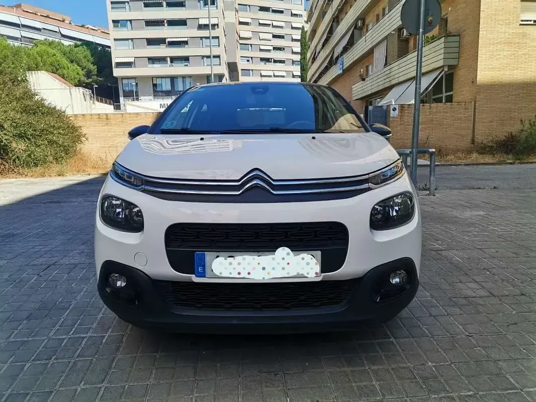 Usado Citroën C3 PureTech 82 CV (60 kW) 2018 Blanco Utilitario